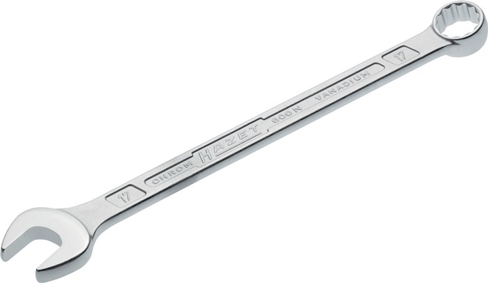 Ringmaulschlüssel 600N SW 17mm L.242,5mm Form A Spezialstahl HAZET