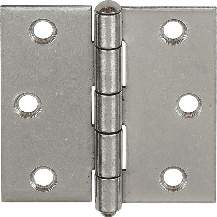 Scharnier B.90mm S.1,75mm VA V2A ktg.VORMANN