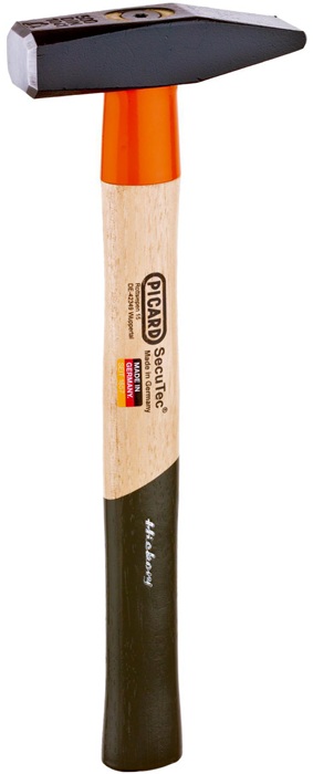 Schlosserhammer SecuTec® Nr.12 1000g Stiel-L.360mm Hickory PICARD