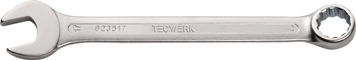 Ringmaulschlüssel SW 12mm L.160mm Form A CV-Stahl TECWERK