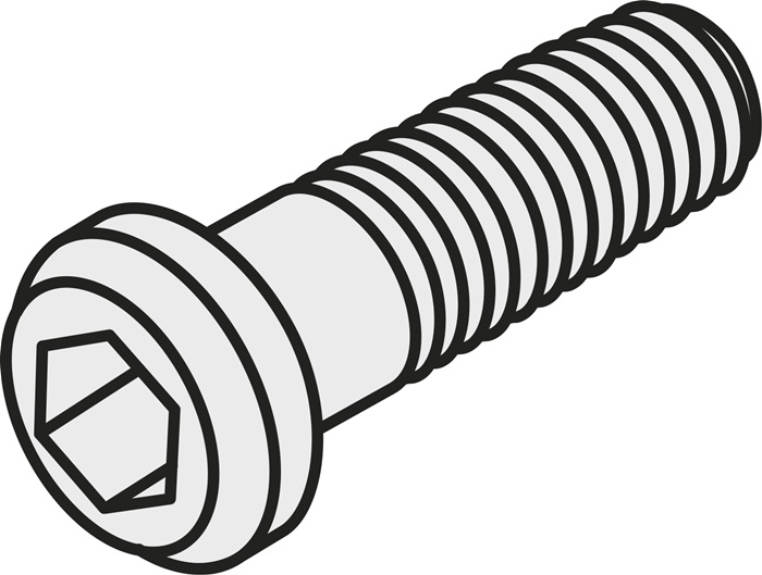 Torx-Senkkopfschraube ISO US 83 Bruttogewicht 6,4g PRAMET