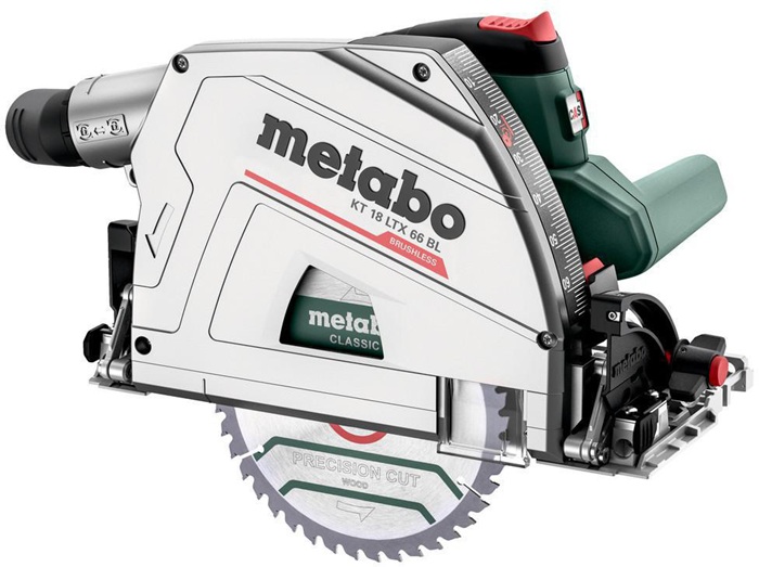 Akku-Tauchsäge KT 18 LTX 66 BL 18V 66mm 2250-5000min-¹ METABO
