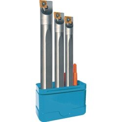 Bohrstangenset SCLC-R 06 re.VHM m.IK 3tlg.TECWERK
