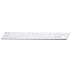 Abbrechklinge L100xB17,7xS0,5mm 0 Sollbruchstellen 10 St./Spender TECWERK