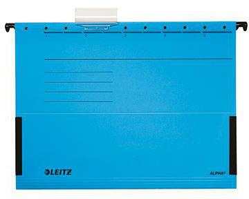 Leitz Hängetasche ALPHA 19860035 A4 Karton blau 25 St./Pack.