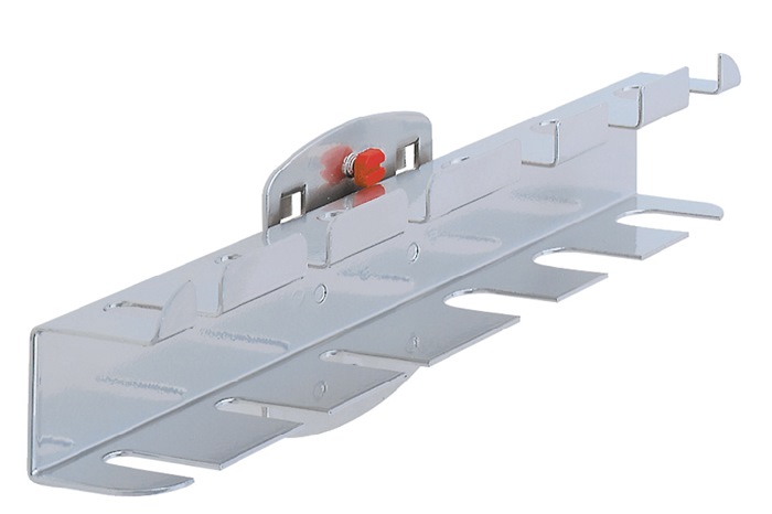 Schraubendreherhalter B390xT30mm f.Lochplatten RASTERPLAN