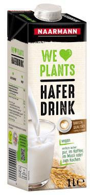 Naarmann Haferdrink 4510 vegan 1l 12 St./Pack.