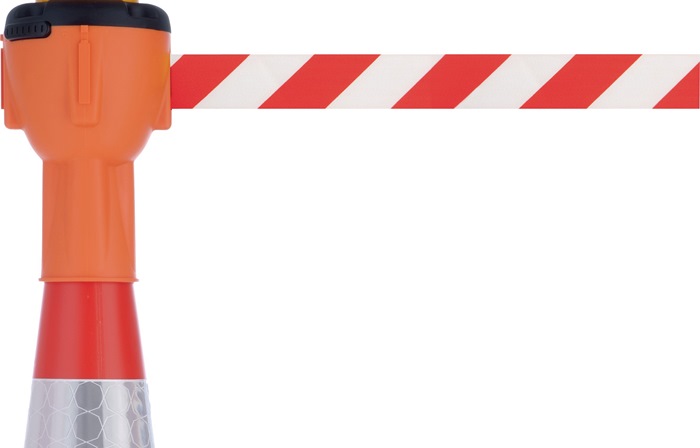 Leitkegelaufsatz ALCT Gurtband 9m orange ALLROUNDLINE
