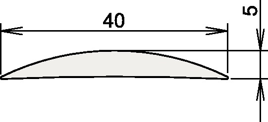 Aluschwelle 090 3-111 L.840mm B.40mm Alu.silber elox.ATHMER
