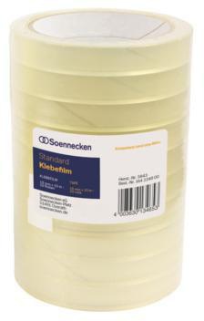 Soennecken Klebefilm 5845 15mmx66m transparent 10 St./Pack.