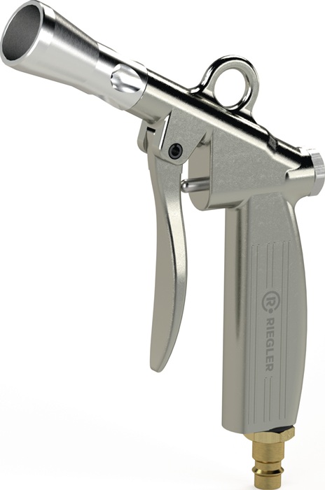 Blaspistole Anschlussnippel NW 7,2 NW 7,2 dosierbare Blaspistole 100mm RIEGLER