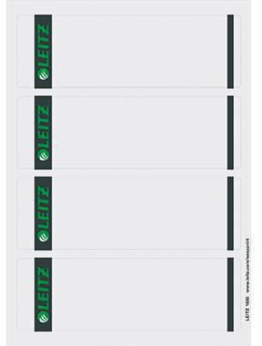 Leitz Ordneretikett 16852085 kurz/breit Papier gr 100 St./Pack.