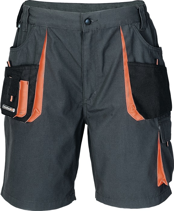 Herrenshorts Gr.56 dunkelgrau/schwarz/orange TERRATREND