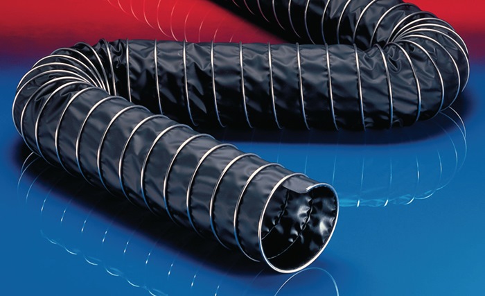 Absaug- u.Gebläseschlauch CP VITON® 459 EC 114-115mm 127,00mm 3m