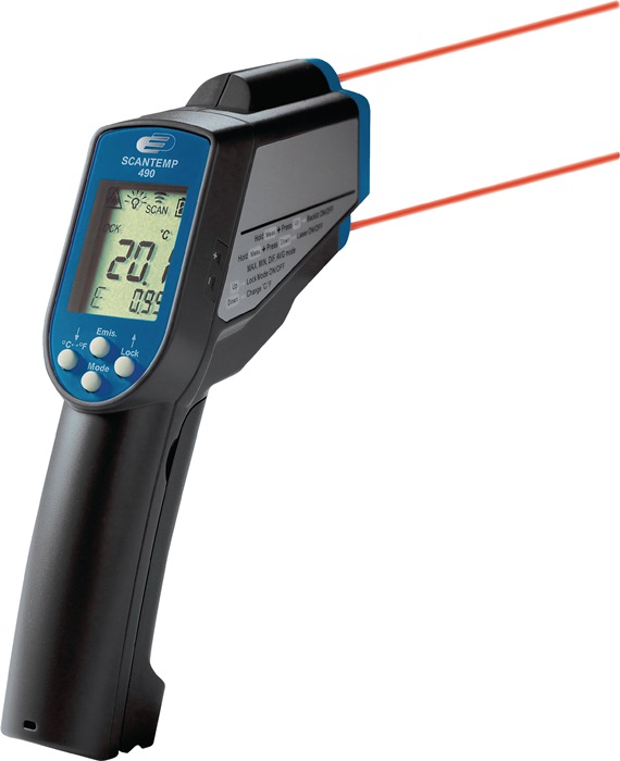 Infrarotthermometer -60 bis+1000GradC 2xTyp AAA TFA