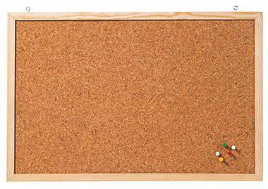 Franken Korktafel CC-KT6080 60x80cm Naturrahmen