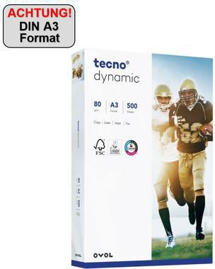 inapa tecno Kopierpapier Dynamic 2100011485 A3 80g 500 Bl./Pack.