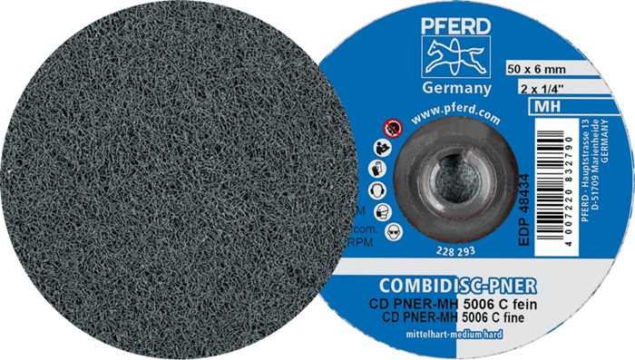 Vliesronde CD PNER-MH 5006 SiC F Außen-D.50mm B.6mm COMBIDISC mittelhart