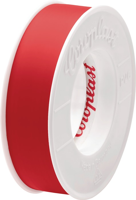 Elektroisolierband 302 rot L.10m B.15mm Rl.COROPLAST