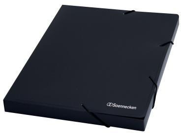 Soennecken Sammelbox 1651 Polypropylen schwarz
