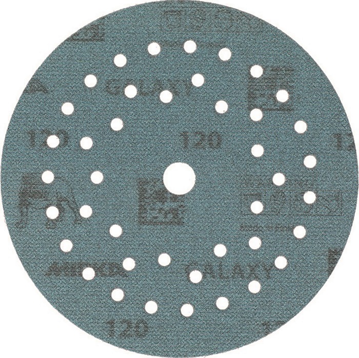 Haftschleifscheibe GALAXY Grip Multifit 125mm K.120 f.HO/Metall/Lack/Ku.