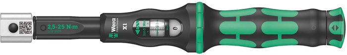 Drehmomentschlüssel Click-Torque X 1 2,5-25 Nm 9x12mm WERA