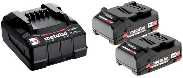 Akku-Set Basic 2,0 18 V 2x2 Ah METABO