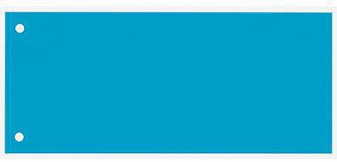 Bene Trennstreifen 201950HBL Karton blau 100 St./Pack.