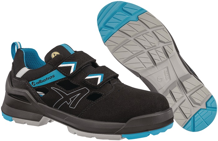 Sicherheitssandale FORGE AIR LOW Gr.44 W.11 schwarz/blau S1