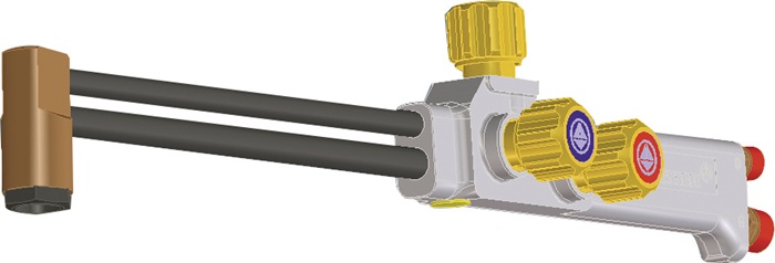 Handschneidbrenner ESSEN 1225-PMY 95 Grad Kopf L.520mm MESSER-CUTTING
