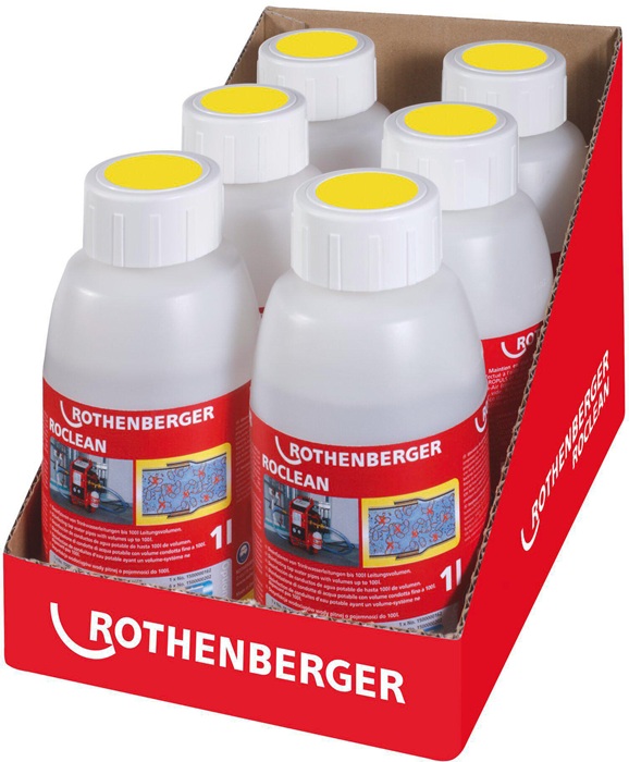 Reinigungsmittel ROPULS ROCLEAN f.Trinkwasserleitungen 1l 6 Fl./Krt.