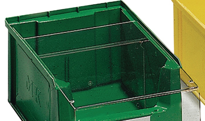 Querteiler f.Sichtlagerkasten MK2Z PS glasklar 10St./Btl.TECWERK