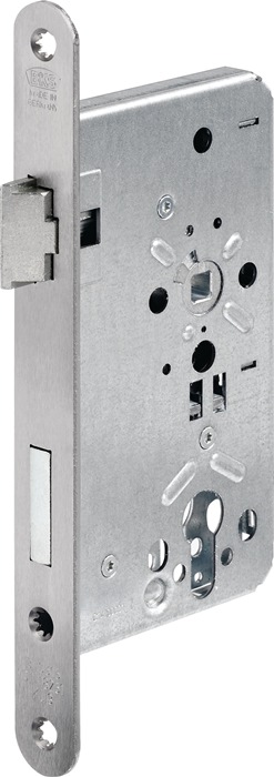 Objekt-Einsteckschloss 0515 PZW 24/ 60/72/8mm DIN L VA rd