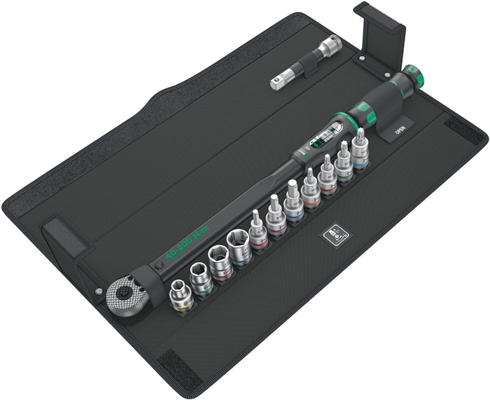 Drehmomentschlüsselset Click-Torque C 3 Set 1 13-tlg.40-200 Nm 1/2 Zoll
