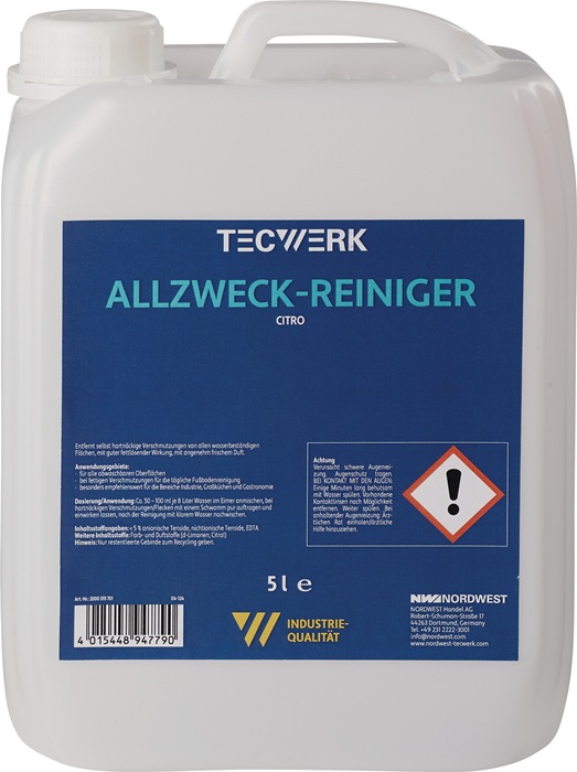 Allzweckreiniger Citro 5l Kanister TECWERK