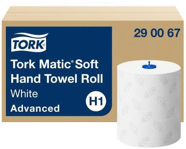 Tork Rollenhandtuch Matic 290067 H1-System 150mx21cm 2-lagig ws