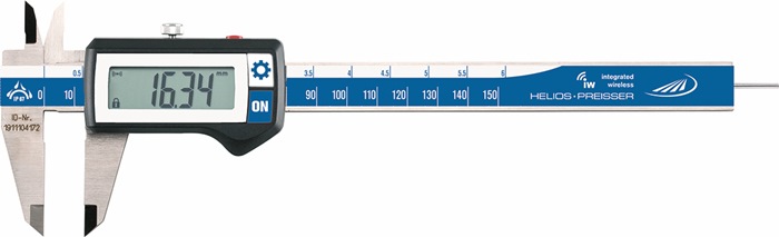 Messschieber DIN 862 DIGI-MET IP67 150mm dig.Funk eck.H.PREISSER