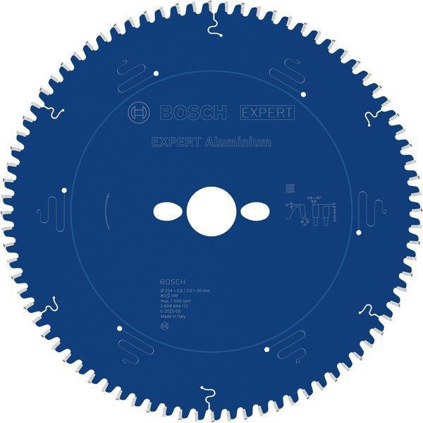 Kreissägeblatt EXPERT for Alu.AD 254mm Z.80 HLTCG Bohr.30mm Schnitt-B.2,8mm