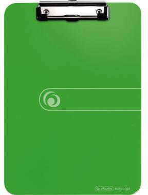 Herlitz Klemmbrett 11226610 DIN A4 PS opak apfel