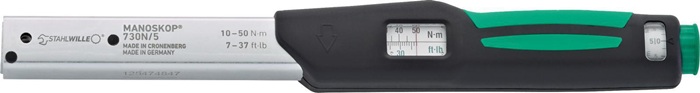 Drehmomentschlüssel 730N/5 10-50 Nm 9x12mm STAHLWILLE