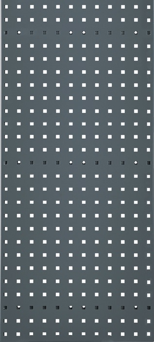 Lochplatte B450xL1000mm grau RASTERPLAN
