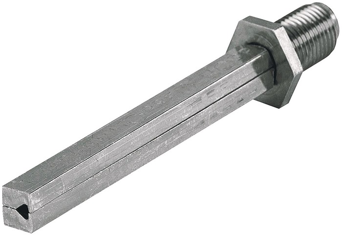 VK FDW-Profilstift 4-KT.10x120mm Fe verz.geteilt M12x1,25 HOPPE