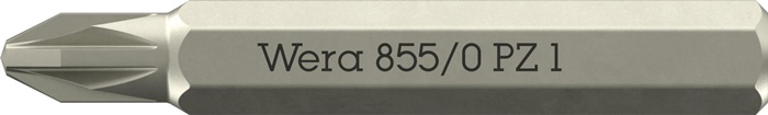Bit 855/0 Micro PZ 1 L.30mm WERA