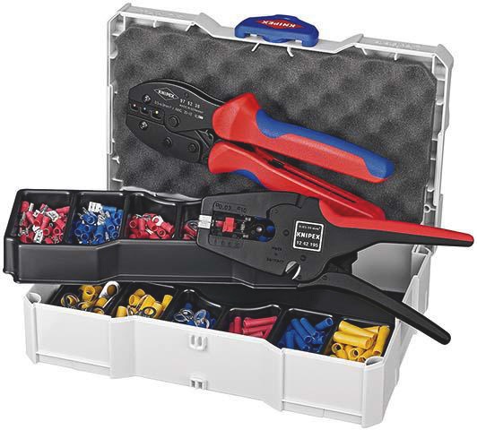 Kabelverbindersortiment 287-tlg.0,5-6 mm² Sortimentskoffer KNIPEX
