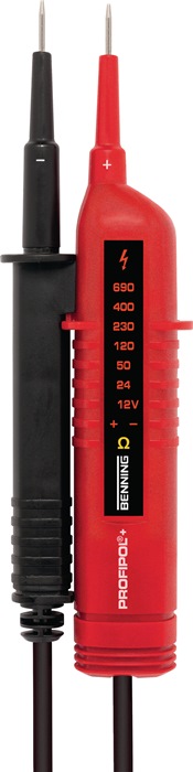 Spannungs-/Durchgangsprüfer PROFIPOL®+ 12-690 V AC/DC