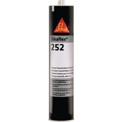 Konstruktionsklebstoff Sikaflex®-252 weiß 300 ml Kartusche SIKA