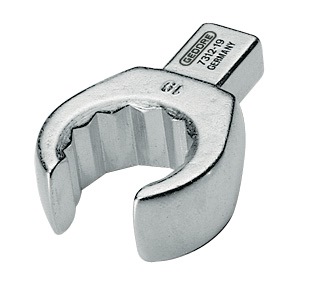 Einsteckringschlüssel 7312-19 SW 19mm 9x12mm CV-Stahl GEDORE