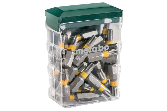 Bit Gr.TX20 L.25mm S2-Stahl farbcodiert in Box 25 St. Metabo