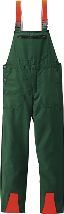 Schnittschutzlastzhose Basic Gr.58 grün/leuchtorange SCHEIBLER