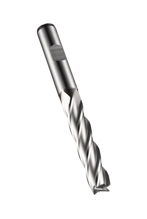 Schaftfräser C273 DIN 844 L D.6mm Schneiden-L.24mm HSS-E-PM Blank 30Grad Z.4